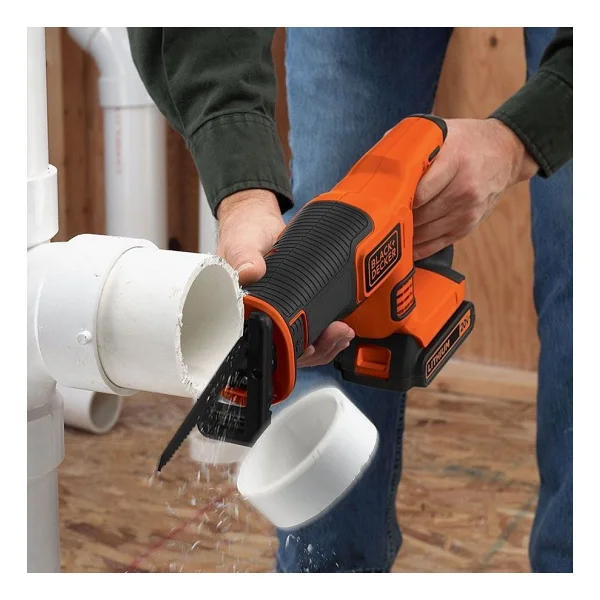 Black+Decker Bdcr18 Tek Akülü 1.5 Ah Tilki Kuyruğu Testere - Görsel 3