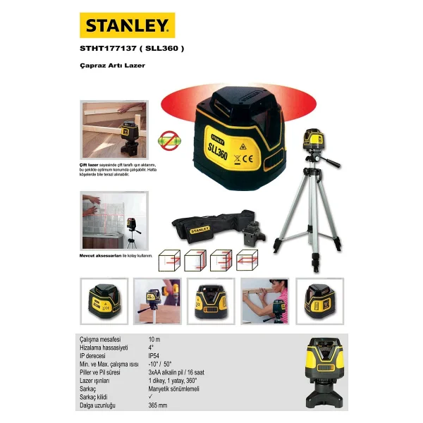 Stanley Stht177137 Lazer Hizalama - Görsel 4