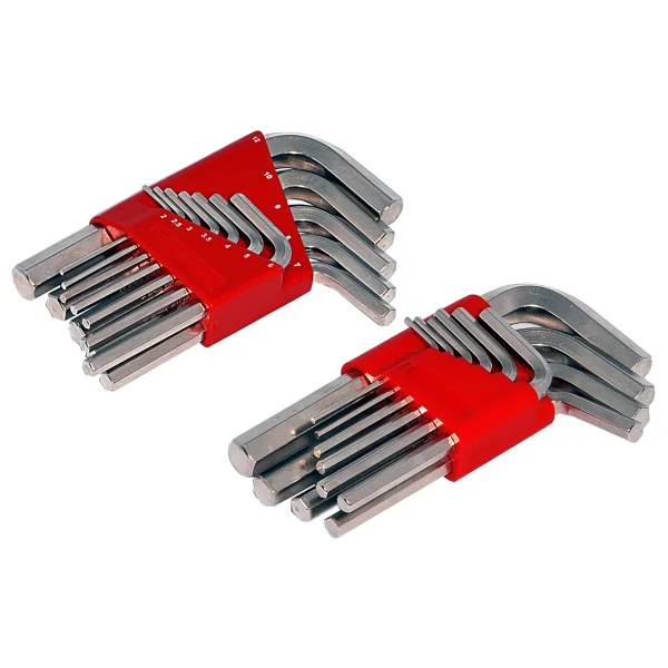İzeltaş 4900 10 Parça Kısa Boy Alyan Anahtar Takımı - Görsel 4