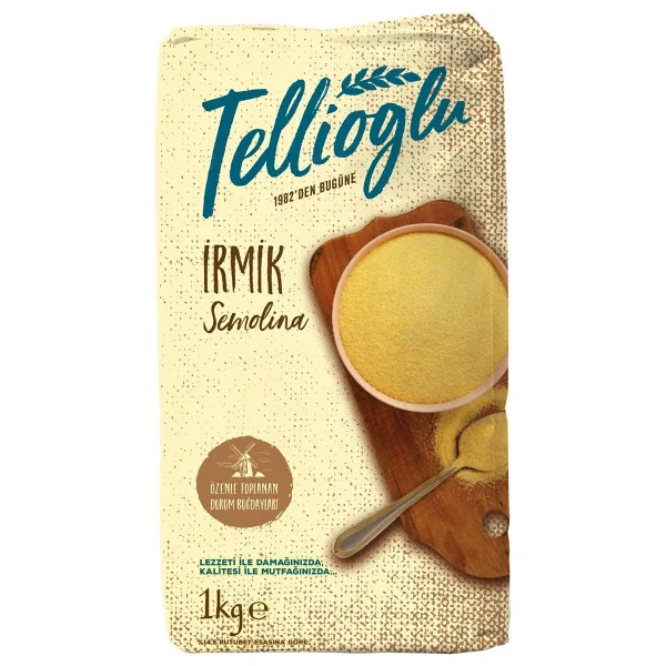 Tellioğlu 1 Kg Semolina İrmik - Görsel 6