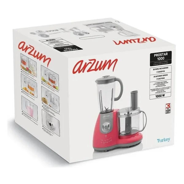 Arzum Ar1044 Prostar 1000 1000 W Mutfak Robotu - Görsel 5