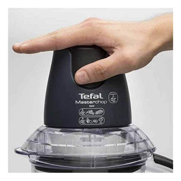 Tefal Masterchop XXL Maxi Siyah 500 W 4 Bıçaklı Doğrayıcı - Görsel 3