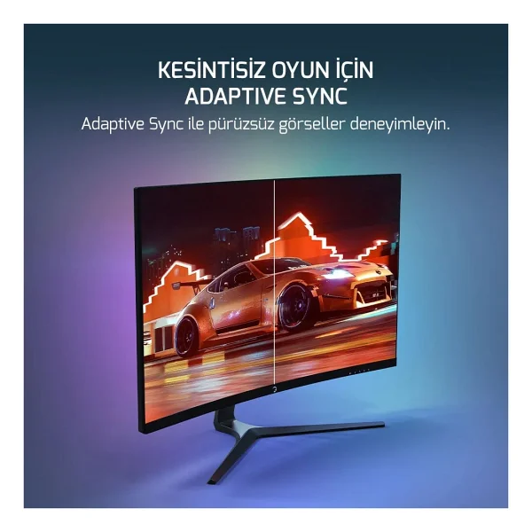 Gamepower Vivid V80 27" 0.5 ms Full HD Curved 280 Hz Oyuncu Monitörü - Görsel 6