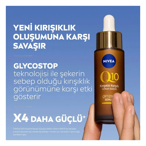 Nıvea Men Erkek Tıraş Jeli Deep Dimension 200ml Ve Q10 Kırışıklık Karşıtı Çift Etkili Cilt Serumu 30ml - Görsel 2
