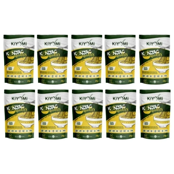 Kiyomi Shirataki Konjac 270 Gr 10'lu Paket Noodle - Görsel 2