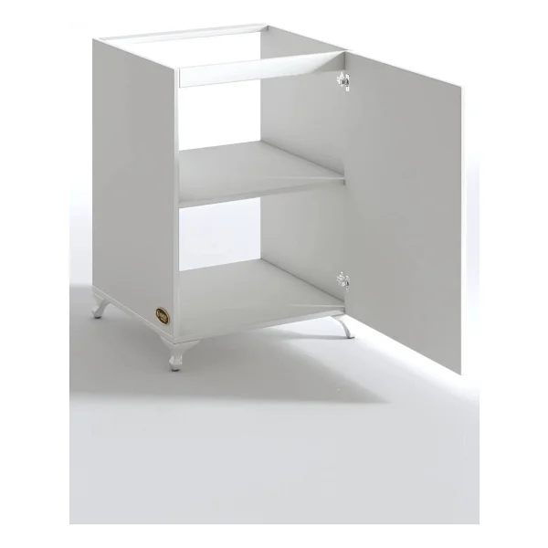 Kenzlife Ocak Dolabi Hosseda Byz 85x60x56 Hazir Mutfak Klasik Set Ustu Ocak İcin Arkaliksiz - Görsel 6