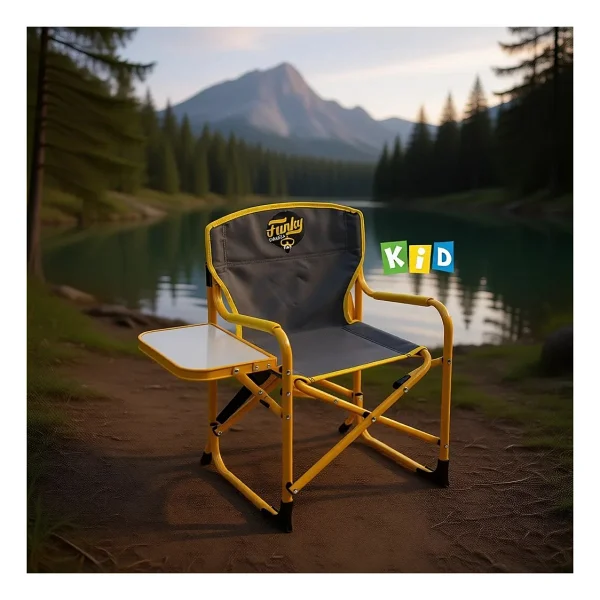 Funky Chairs Çocuk Lüks Katlanır Kamp Sandalyesi - Görsel 10