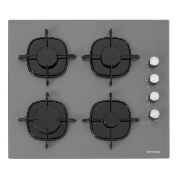 Silverline Gri Ankastre Set Bo6502w02 Fırın Cs5335w02 Cam Ocak 3481 Davlumbaz 3'lü Set - Görsel 4