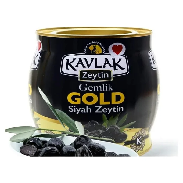 Kavlak Gold 2 Kg Gemlik Siyah Zeytin - Görsel 4