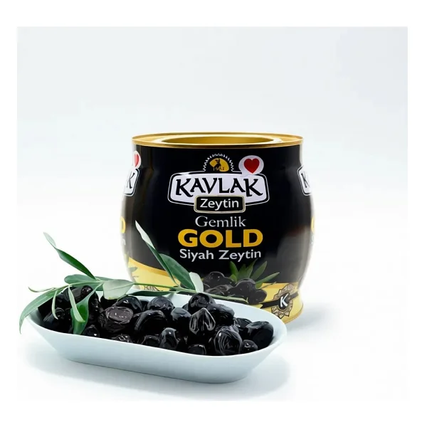Kavlak Gold 2 Kg Gemlik Siyah Zeytin - Görsel 6