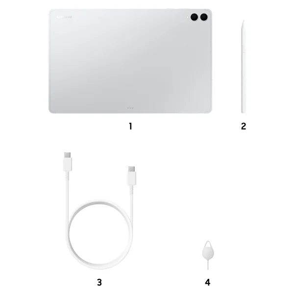 Samsung Galaxy Tab S11 Ultra Sm-X930 Gümüş 256 GB 14.6" Tablet - Görsel 8