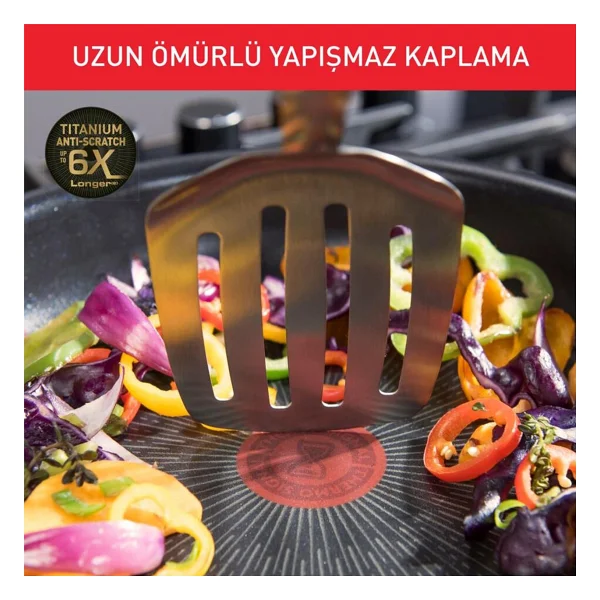 Tefal Titanyum Ingenio Unlimited 6x 13 Parça Büyük Tava Tencere Seti - Görsel 6