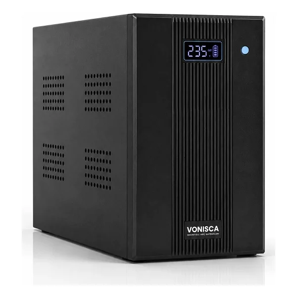 Vonısca Kesintisiz Güç Kaynakları D-1500 1500va Lcd Kesintisiz Güç Kaynağı Line Interactive 2x12v 9ah Ups Bilgisayar Kamera Ofis - Görsel 8