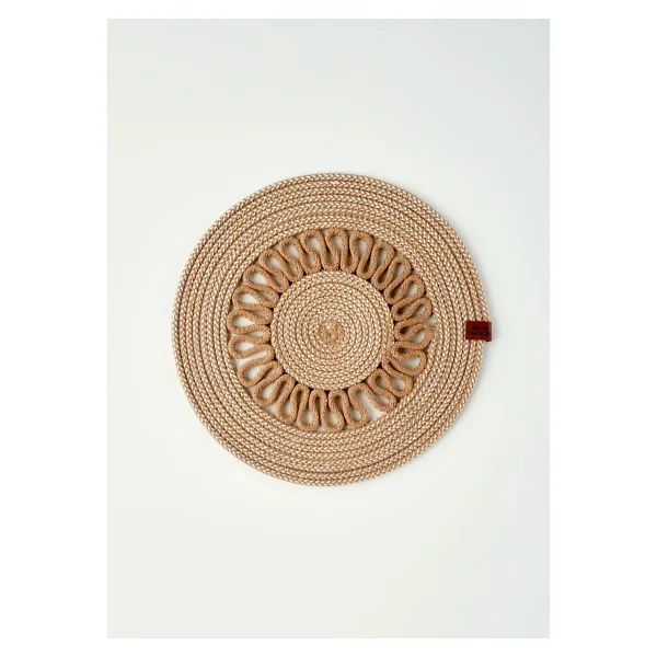 Bella Maison %100 Pamuk Arya Amerikan Servis Bej (33 Cm) - Görsel 2
