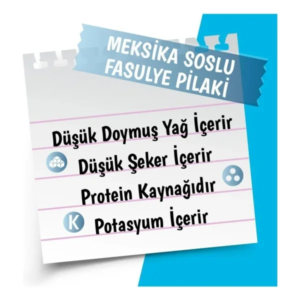 Yayla Meksika Soslu Pilaki 400 Gr - Görsel 3