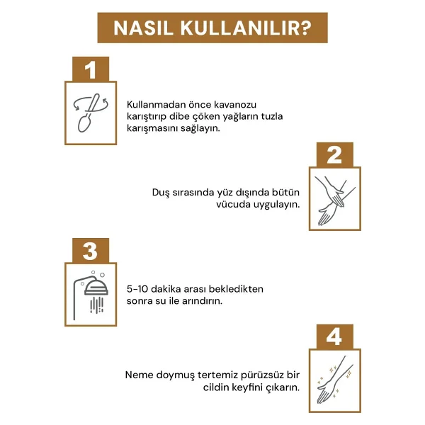 Sinoz Vanilya Arındırıcı Ve Nemlendirici 300 Gr Vücut Peelingi - Görsel 4
