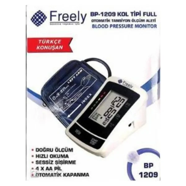 Freely Bp 1209 Koldan Konuşan Dijital Tansiyon Aleti - Görsel 3