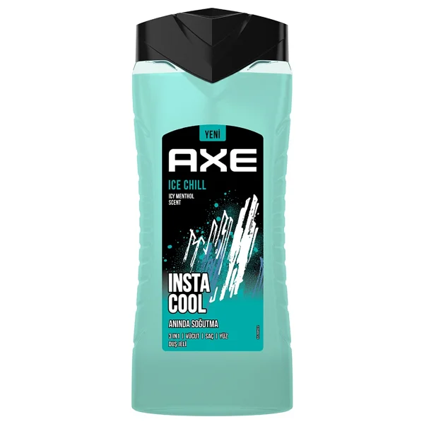 Axe Ice Chill Insta Cool 3 İn 1 400 Ml Duş Jeli - Görsel 2