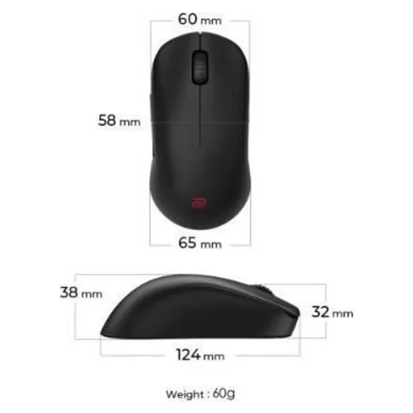 Benq Zowie U2-Dw Şarjlı Optik Kablosuz Oyuncu Mouse - Görsel 6