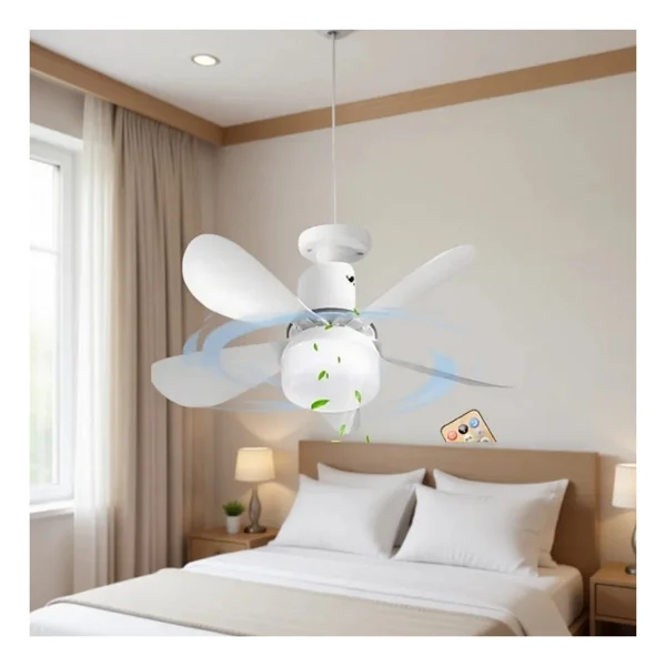 Cata 30w LED Aydınlatmalı Sanayi Tipi 5 Pervaneli Tavan Vantilatörü Pratik Ve Şık Kullanım Alanı - Görsel 6