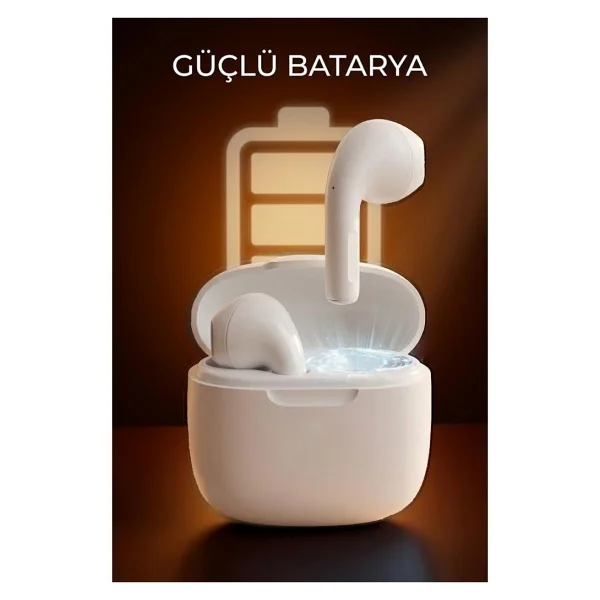 Torima G70 TWS Beyaz Kulak İçi Bluetooth Kulaklık - Görsel 2