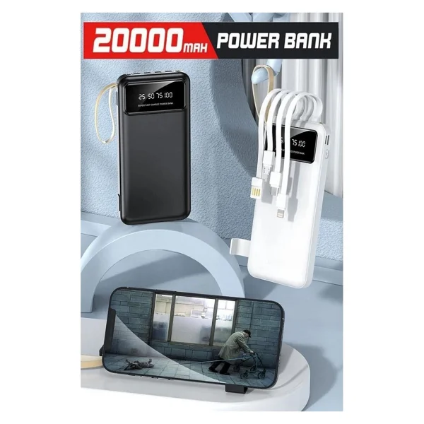 Torima Trm-1021 20000 mAh Hızlı Şarj Powerbank - Görsel 5
