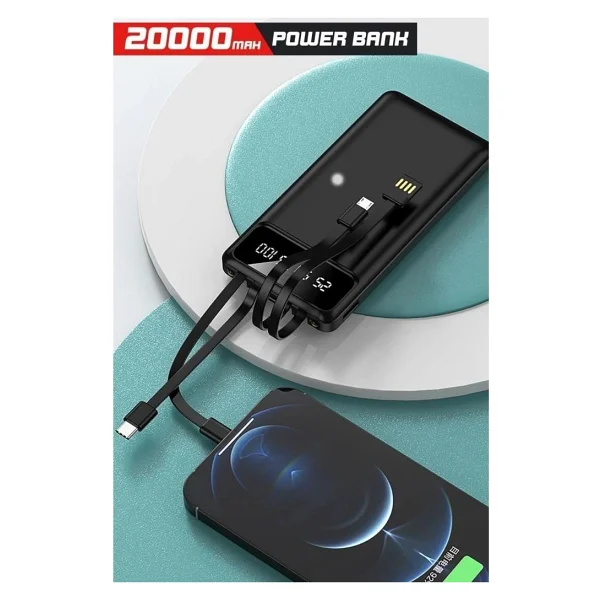 Torima Trm-1021 20000 mAh Hızlı Şarj Powerbank - Görsel 6