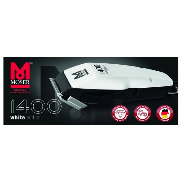 Moser 1406-0310 Beyaz Saç Kesme Makinesi - Görsel 3