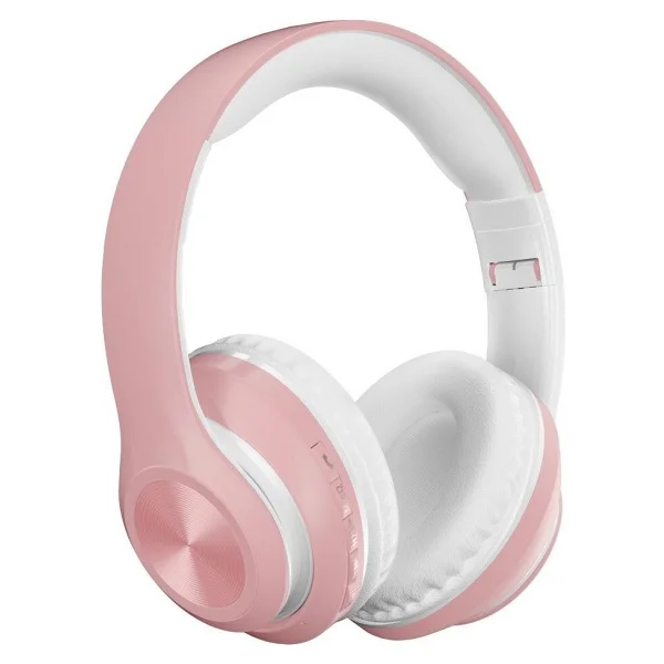Torima P68 Pembe Kulak Üstü Bluetooth Kulaklık - Görsel 6