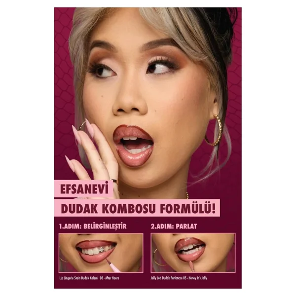 Nyx Professional Makeup Jelly Job 12 Jelly Squeeze Dudak Parlatıcısı - Görsel 8