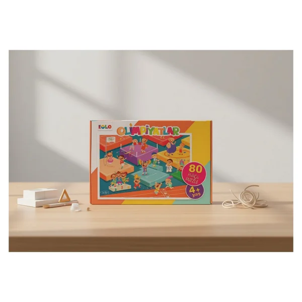 Eolo Olimpiyatlar 80 Parça Yer Puzzle - Görsel 2