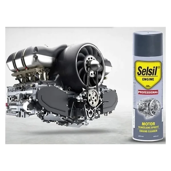 Selsil Susuz Motor Temizleyici Sprey 500 Ml - Görsel 3
