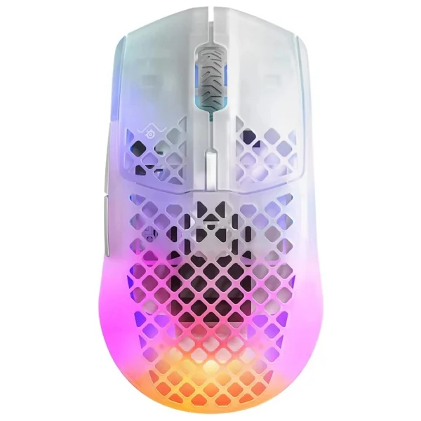 Steelseries Aerox 3 RGB Ghost Edition Şarjlı Optik Kablosuz Oyuncu Mouse - Görsel 8