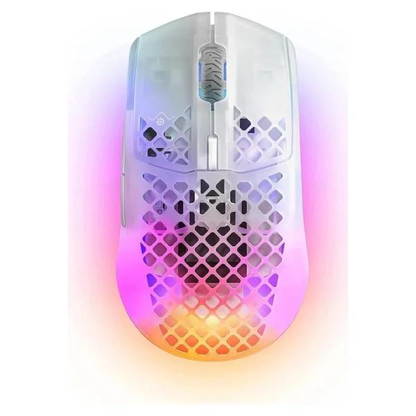 Steelseries Aerox 3 RGB Ghost Edition Şarjlı Optik Kablosuz Oyuncu Mouse - Görsel 9