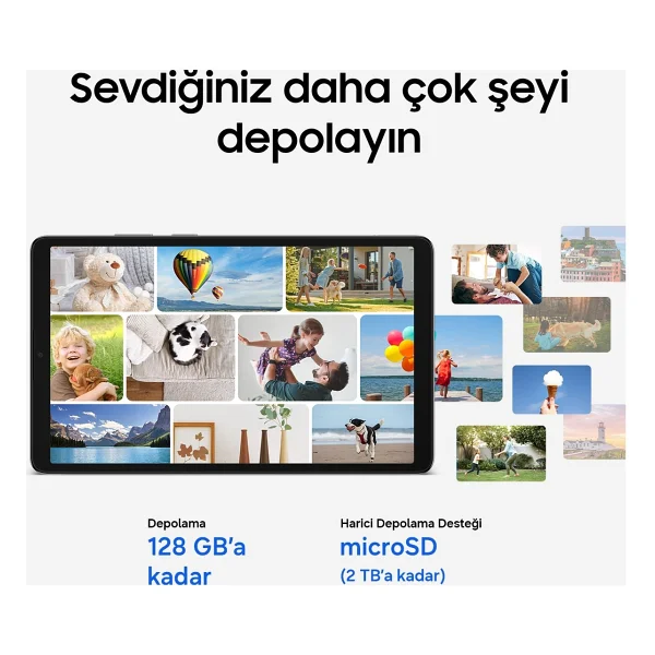 Samsung Galaxy Tab A11 Sm-X130 Gri 128 GB 8.7" Tablet - Görsel 4