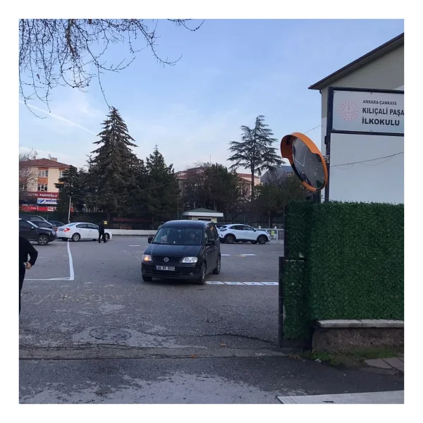 Trafik Güvenlik Aynası - 80 Cm. - Görsel 9
