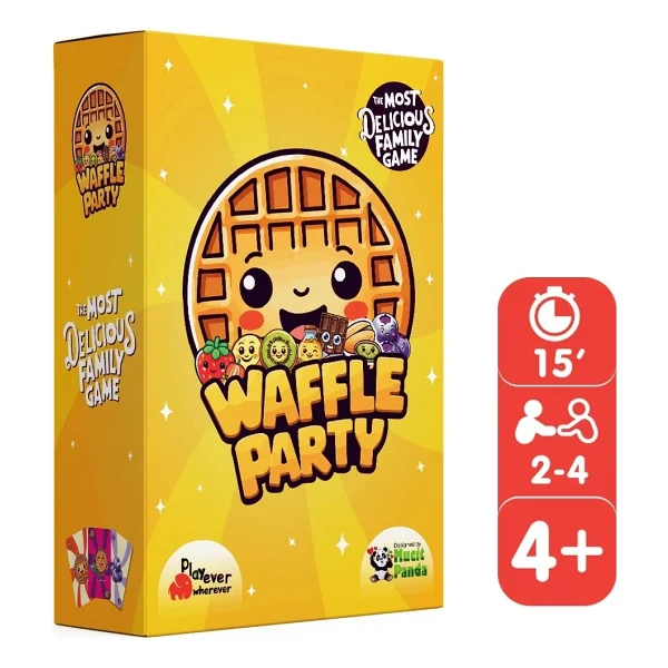 Playever Waffle Party Okul Öncesi Kart Oyunu - Görsel 5