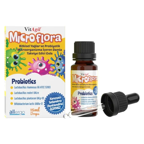 Vitagil Microflora 15 Ml Probiyotik Damla - Görsel 3
