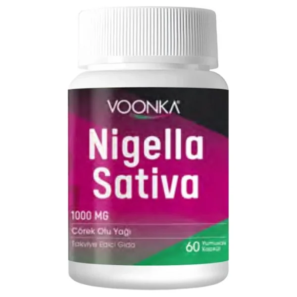 Voonka Nigella Sativa Çörek Otu Yağı 1000 Mg 62 Kapsül - Görsel 4