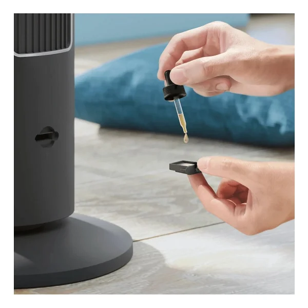 Philips Kumandalı 5000 Serisi Kule Tipi Vantilatör, Aroma Koku Özellikli + 40ml Uçucu Doğal Lavanta Yağı 40 W, 28 Db - Siyah - Görsel 4