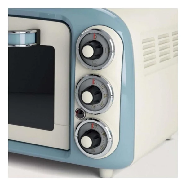 Ariete Vintage 0979/05 Mavi 18 lt Mini Fırın - Görsel 9