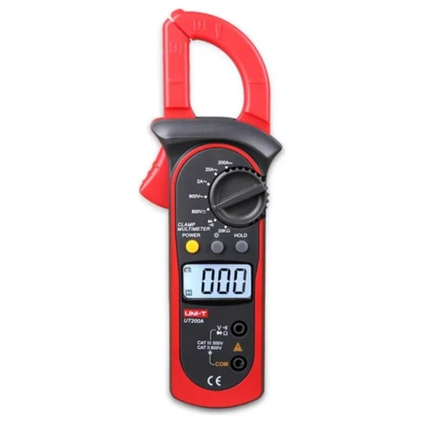Uni-T Dijital Pens Ampermetre 600v Ac/Dc 200a Ac Aydınlatmalı Ekran Ve Data Hold Özellikli - Görsel 4