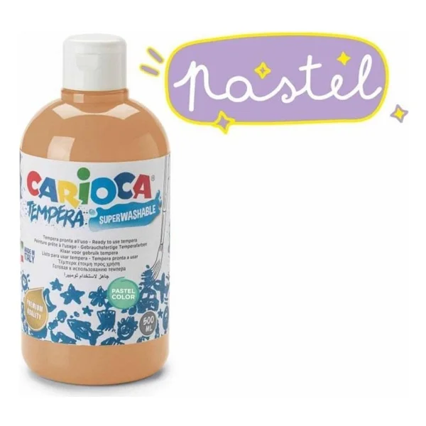 Carioca Süper Yıkanabilir 500 Ml Turuncu Tempera Boyası - Görsel 2