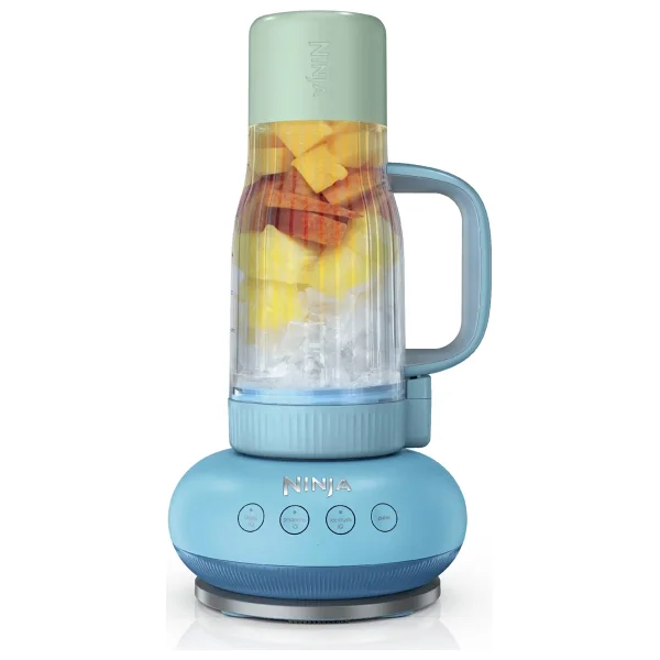 Ninja Blendboss Tumbler Blue Raspberry 1200 W Taşınabilir Smoothie Blender - Görsel 10