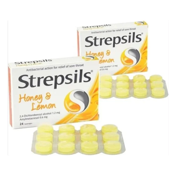 Strepsils Bal Ve Limon Aromalı 24'lü Pastil 2 Adet - Görsel 3