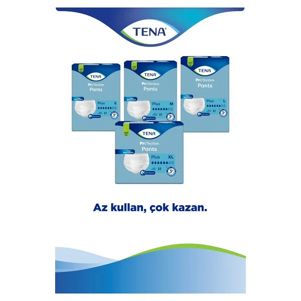 Tena Emici Külot Plus 6 Damla Küçük Boy S 30'lu 2 Adet Hasta Bezi - Görsel 5