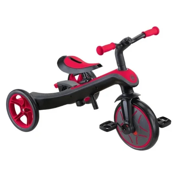 Globber Explorer Trike 4 İn 1 Kırmızı Bebek Bisikleti - Görsel 10