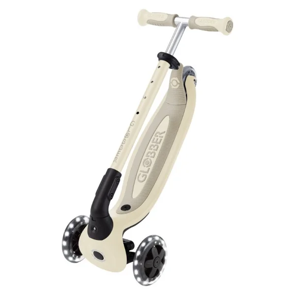 Globber Go Up Baby 360 Işıklı Bej 3 Tekerlekli Oturaklı Çocuk Scooter - Görsel 6
