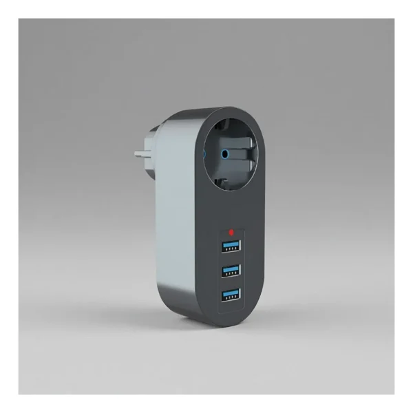 Fulltech Ftr-07 2500 Joule Usb'li Kablosuz Akım Korumalı Priz - Görsel 2