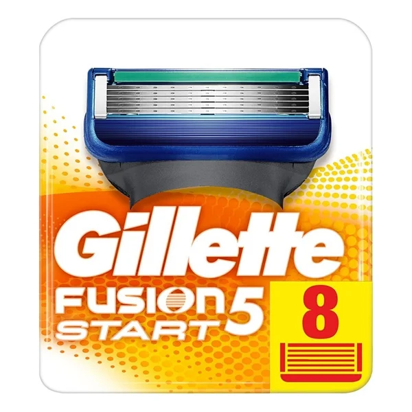 Gillette Fusion 5 Start 8'li Yedek Tıraş Bıçağı - Görsel 8